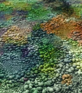 Abstract Illustration of microbiome