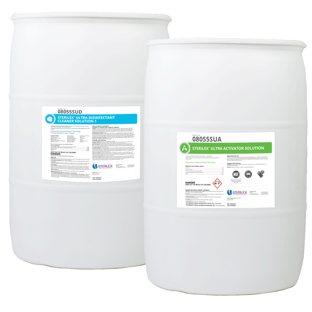STX Ultra Disinfectant Cleaner Solution 1 and Ultra Activator Solution product image
