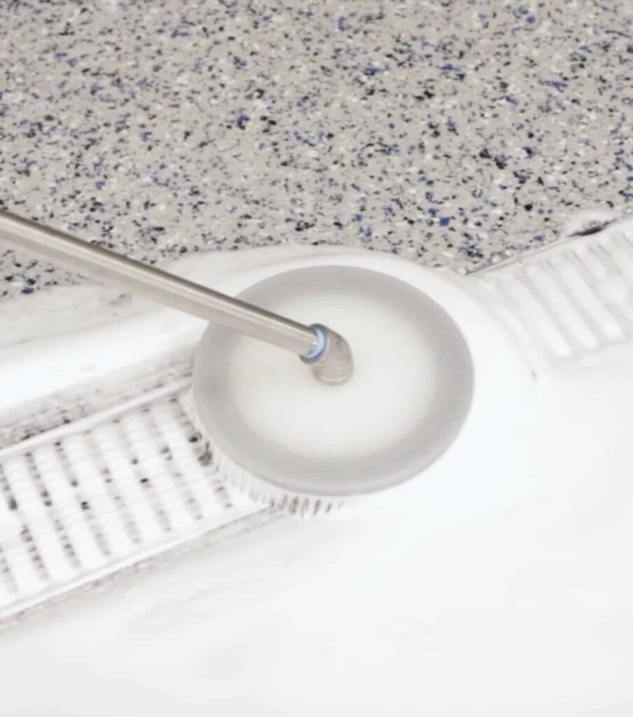 Trench Drain Cleaning with Sterilex
