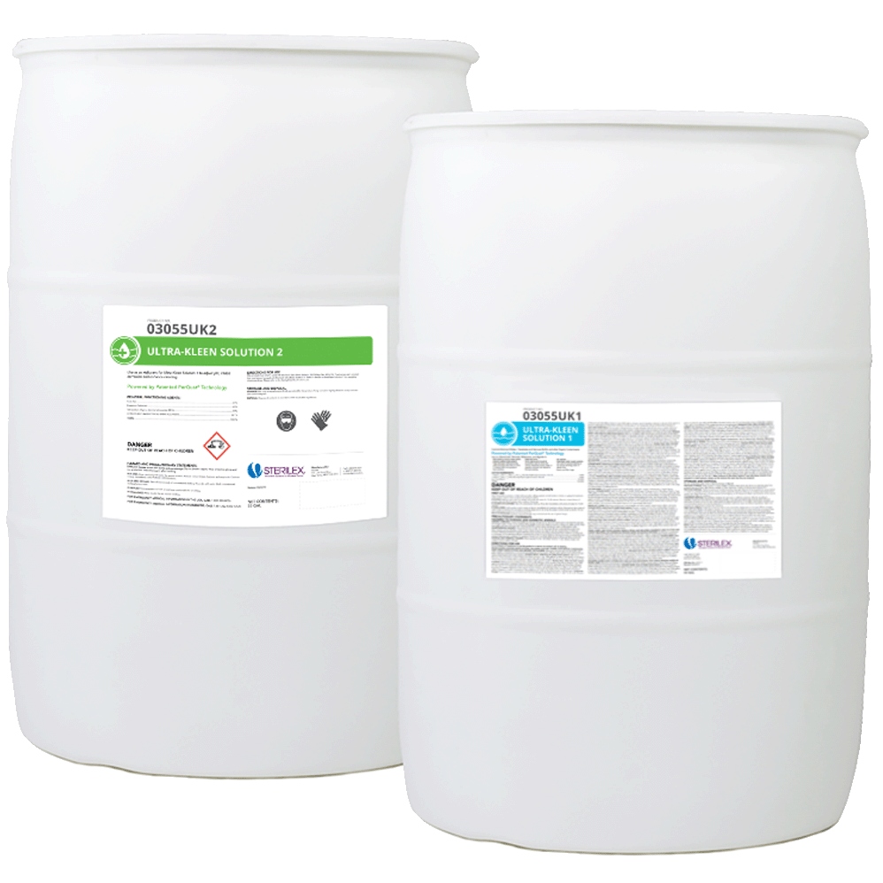 Ultra Kleen Solution 1 and 2 55 drum product image